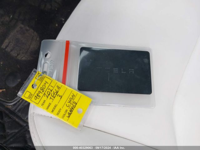 5YJ3E1EA0MF989804 Tesla Model 3 Standard Range Plus Rear-wheel Drive