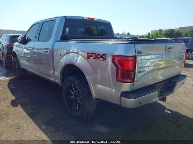 1FTEW1EF9FFC92938 Ford F-150 Platinum