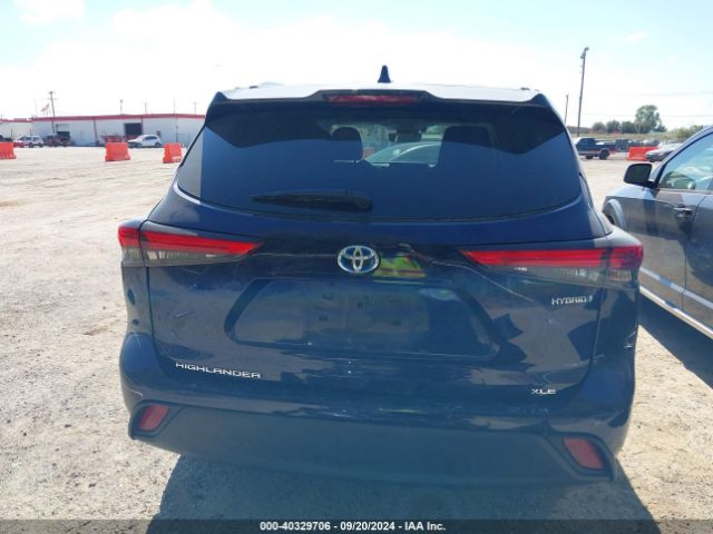 5TDGARAH6MS508495 Toyota Highlander Hybrid Xle