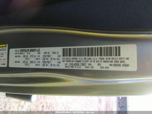 1C4BJWDG8EL139637 Jeep Wrangler Unlimited Sport