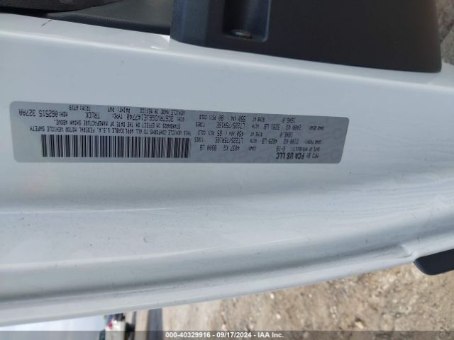 3C6TRVDG6JE147740 RAM Promaster 2500 High Roof 159 Wb