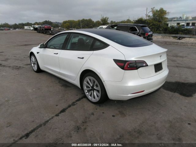5YJ3E1EA2NF286884 Tesla MODEL 3