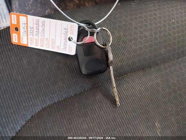 5NPD84LFXJH260279 Hyundai ELANTRA SEL