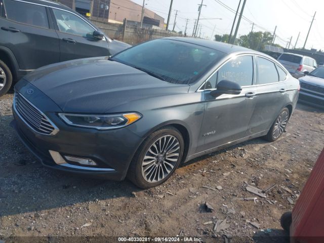 3FA6P0RU4JR207204 Ford Fusion Hybrid Titanium