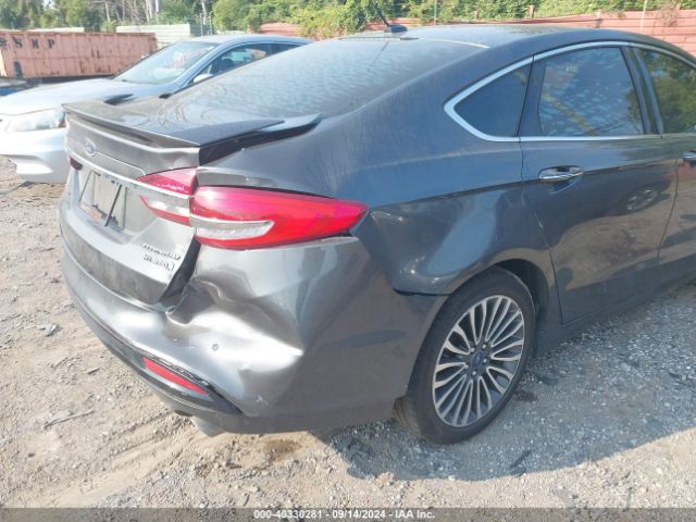 3FA6P0RU4JR207204 Ford Fusion Hybrid Titanium
