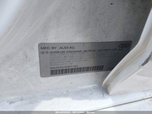 WAUAFAFL6FN031904 Audi A4 2.0t Premium