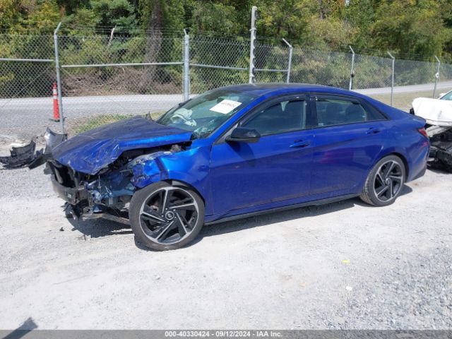 KMHLR4AFXNU230945 Hyundai Elantra N Line