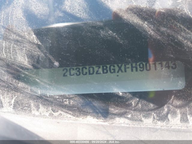 2C3CDZBGXFH901143 Dodge Challenger Sxt Plus