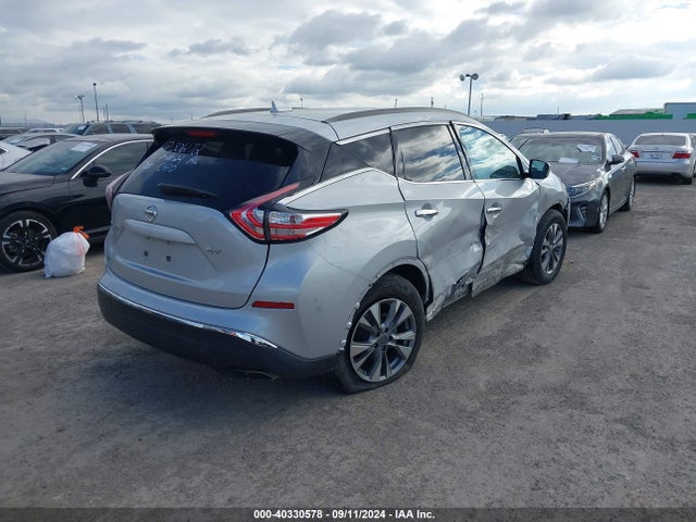 Nissan MURANO SV 2018 5N1AZ2MG4JN115293 Image 4