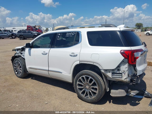 1GKKNPLS8LZ112582 GMC Acadia Fwd Denali