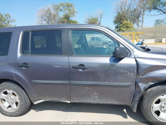5FNYF4H21FB076707 Honda PILOT LX