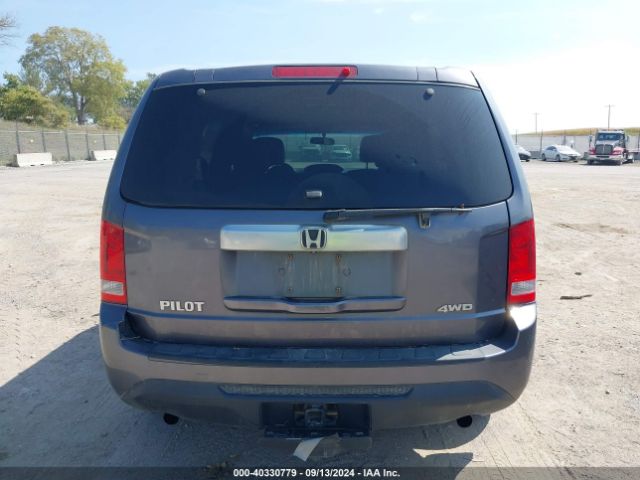 5FNYF4H21FB076707 Honda PILOT LX