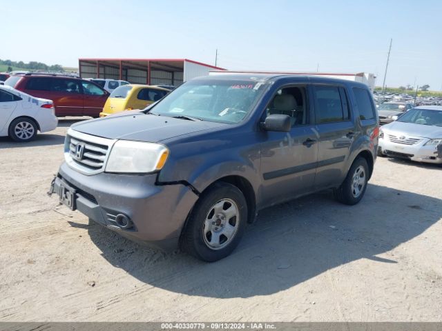 5FNYF4H21FB076707 Honda PILOT LX