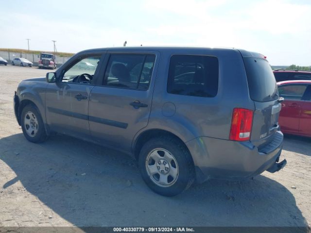 5FNYF4H21FB076707 Honda PILOT LX