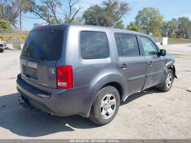 5FNYF4H21FB076707 Honda PILOT LX