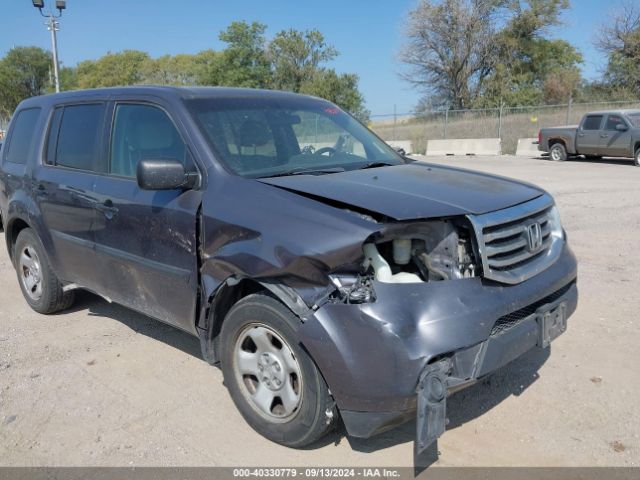 5FNYF4H21FB076707 Honda PILOT LX