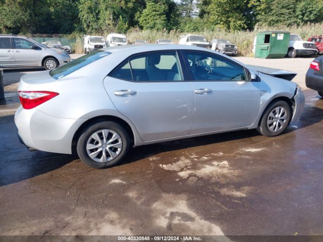 2T1BURHE6EC185637 Toyota COROLLA L