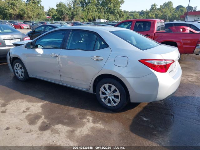 2T1BURHE6EC185637 Toyota COROLLA L