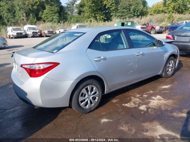 2T1BURHE6EC185637 Toyota COROLLA L