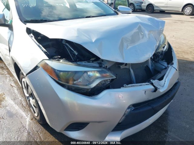 2T1BURHE6EC185637 Toyota COROLLA L