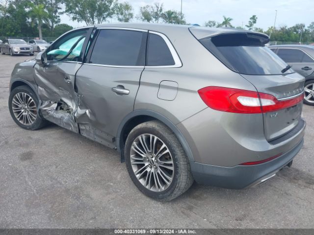 2LMTJ6LR0GBL46081 Lincoln Mkx Reserve