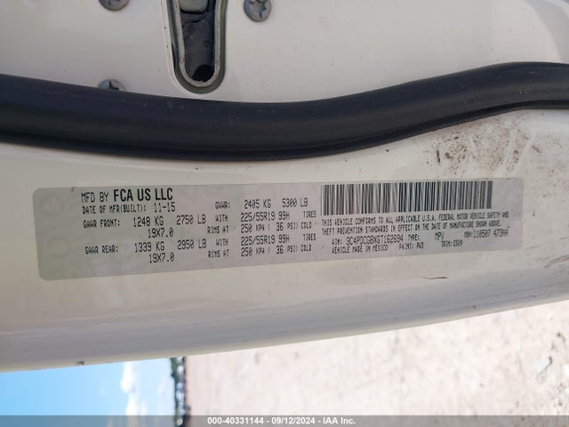 3C4PDCGBXGT162694 Dodge Journey Crossroad