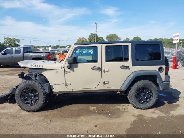 1C4BJWDG6GL296876 Jeep Wrangler Unlimited Willys Wheeler