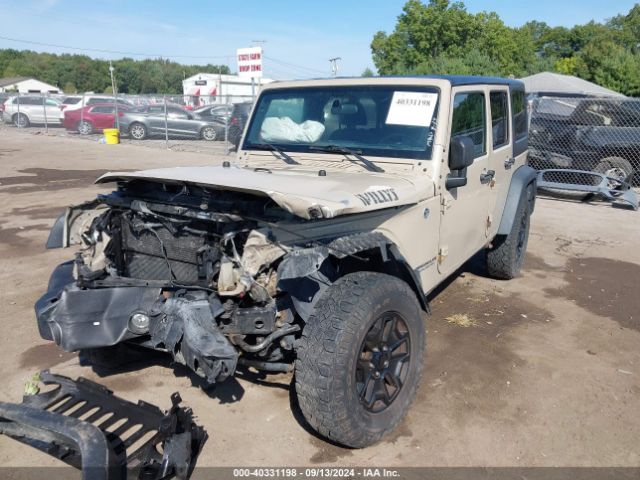 1C4BJWDG6GL296876 Jeep Wrangler Unlimited Willys Wheeler
