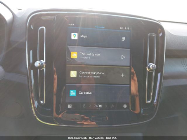 YV4ER3GM7R2095662 Volvo C40 Recharge Pure Electric Twin Ultimate