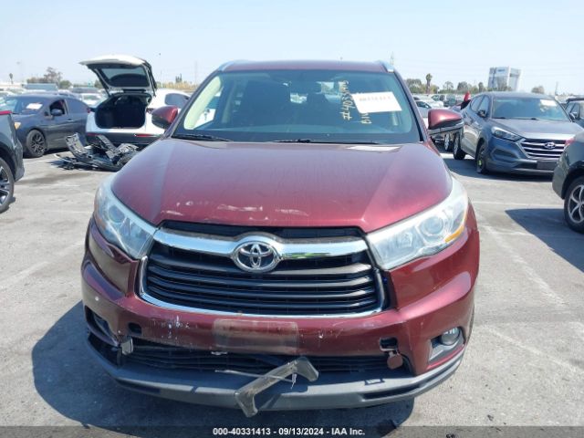 5TDKKRFH2FS098667 Toyota Highlander Xle V6