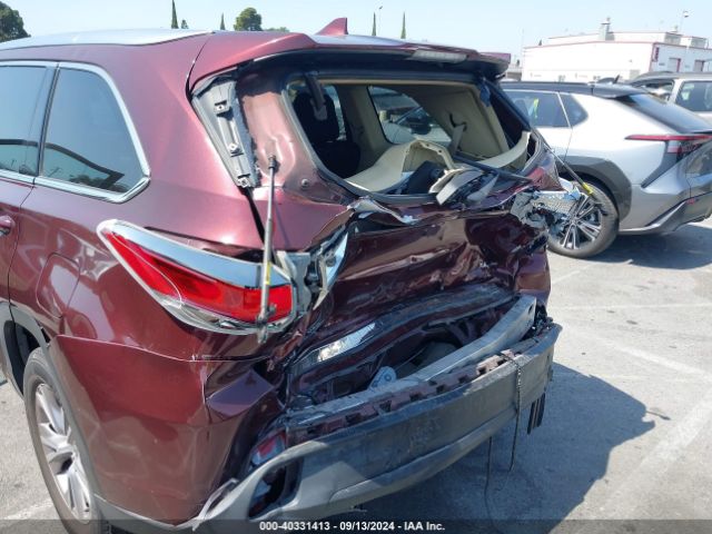 5TDKKRFH2FS098667 Toyota Highlander Xle V6