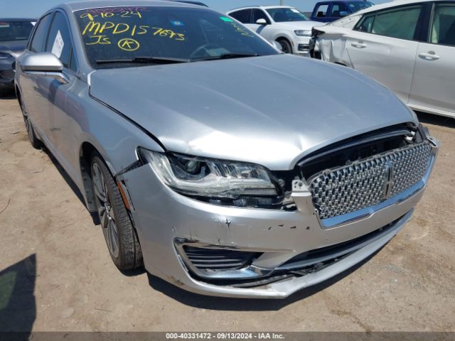 3LN6L5E99HR646277 Lincoln Mkz Reserve