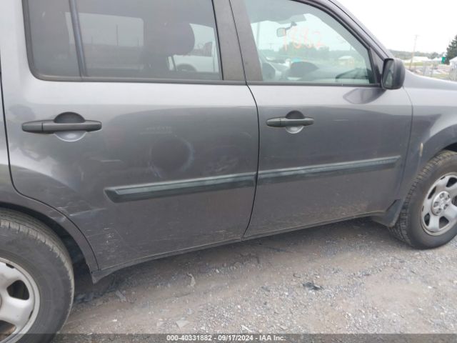 5FNYF4H20EB006405 Honda PILOT LX
