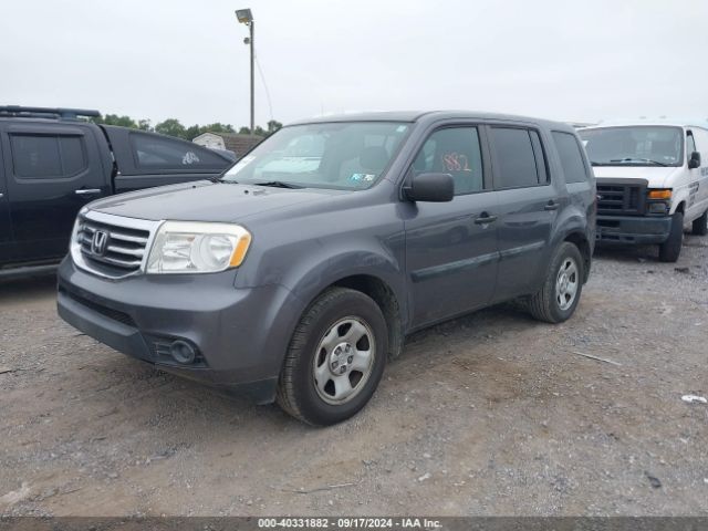 5FNYF4H20EB006405 Honda PILOT LX