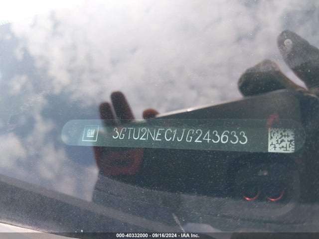 GMC Sierra 1500 Slt 2018 3GTU2NEC1JG243633 Image 9