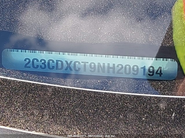 Dodge CHARGER R/T 2022 2C3CDXCT9NH209194 Image 9