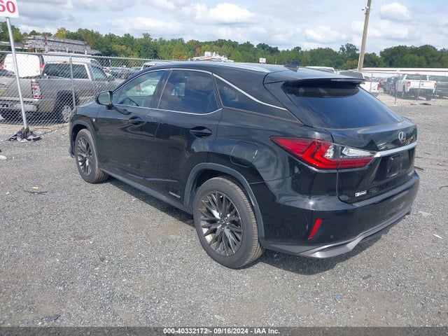 2T2BGMCAXJC026236 Lexus Rx 450h F Sport