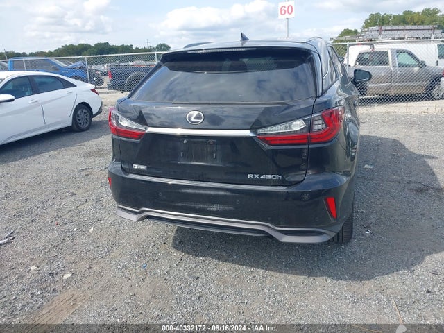 2T2BGMCAXJC026236 Lexus Rx 450h F Sport