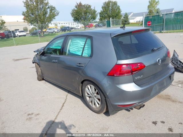 3VW217AU7FM037114 Volkswagen Golf Tsi S 4-door