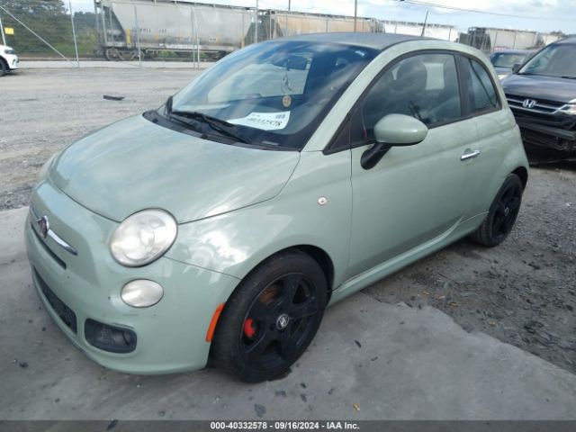 2012 FIAT 500 3C3CFFBR0CT110147 Photo 1