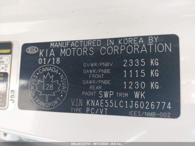 KNAE55LC1J6026774 KIA Stinger Gt2