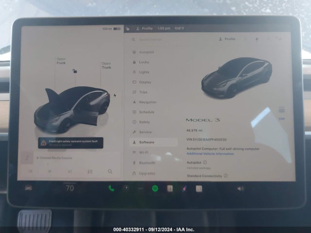2023 TESLA MODEL 3 5YJ3E1EA6PF450530 Photo 6