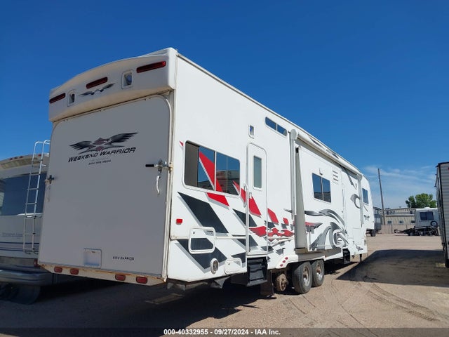 Продажа на аукционе авто 2007 Weekend Warrior Toy Hauler, vin: 5HRSS403X7C019511, номер лота: 40332955