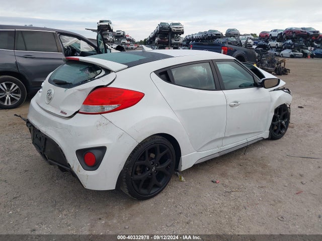 Hyundai Veloster Turbo W/black 2014 KMHTC6AE6EU199357 Image 4