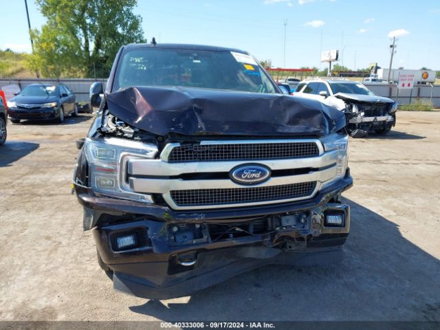 1FTEW1EG0JFE22879 Ford F-150 Platinum