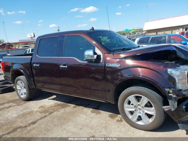 1FTEW1EG0JFE22879 Ford F-150 Platinum