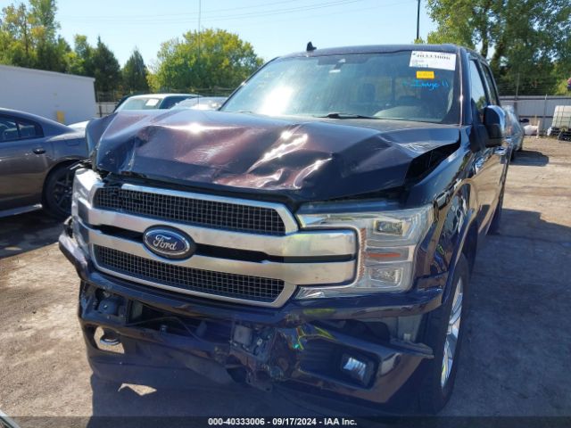 1FTEW1EG0JFE22879 Ford F-150 Platinum