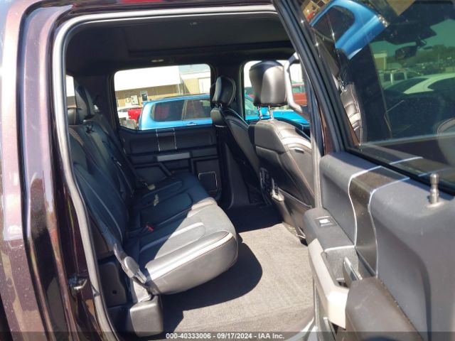 1FTEW1EG0JFE22879 Ford F-150 Platinum