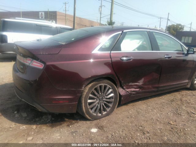 3LN6L5C92HR624835 Lincoln MKZ SELECT