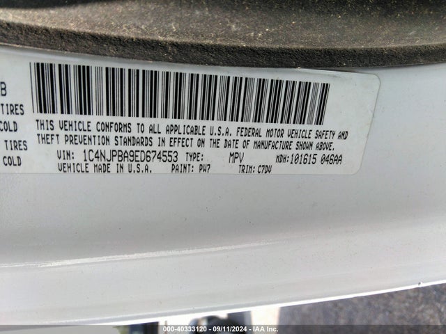 Jeep Patriot Altitude 2014 1C4NJPBA9ED674553 Image 9